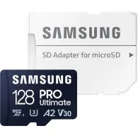 Karta micorSD Samsung PRO Ultimate 128GB MB-MY128SA/WW - UHS-I U3, 200MB/s Odczyt, 130 MB/s Zapis