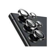 Szkło na aparat i obiektyw Crong Lens Ring do Samsung Galaxy S24 Ultra CRG-LRSGS24U-BLK - Czarne