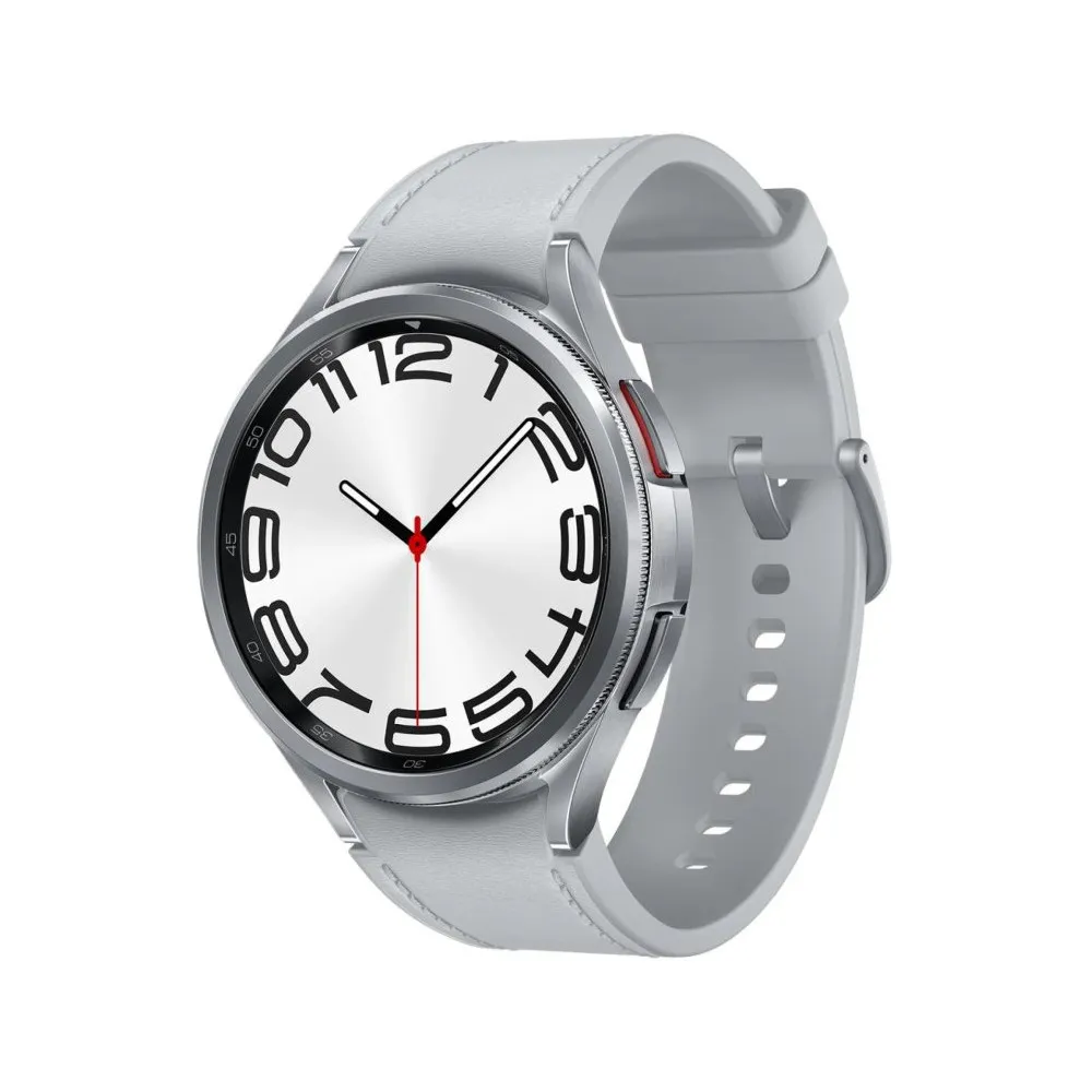 Smartwatch Samsung Galaxy Watch 6 Classic SM-R960NZSAEUE - 47mm, Bluetooth, Srebrny Smartwatch Samsung Galaxy Watch 6 Classic SM-R960NZSAEUE - 47mm, Bluetooth, Srebrny