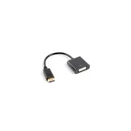 Adapter Lanberg DisplayPort 1.2 do DVI AD-0007-BK, 10 cm, 1920x1080, Czarny | Sklep ITnes.pl, IT for BUSINESS