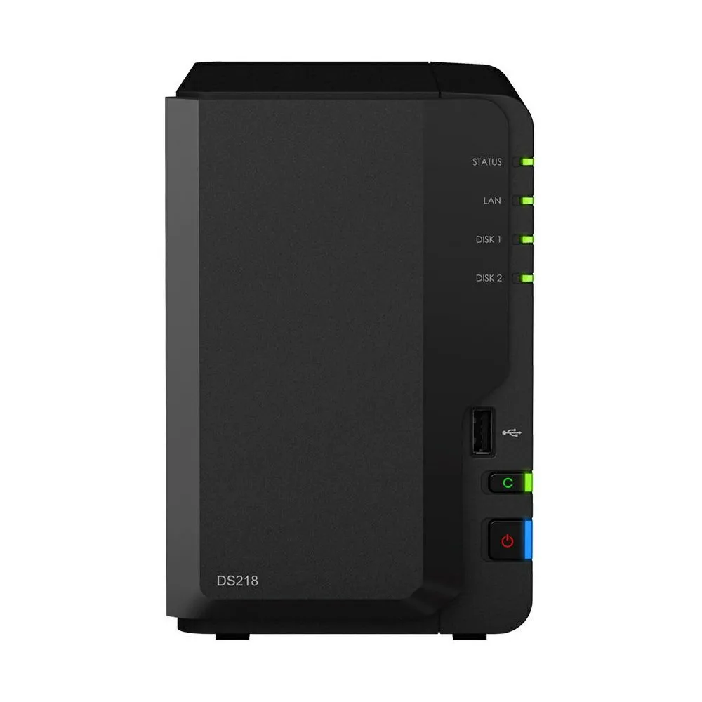 Serwer NAS Synology Desktop Value DS218UI6, Tower, Realtek RTD1296, 2GB RAM, 2TB, 2 wnęki | Sklep ITnes.pl, IT for BUSINESS