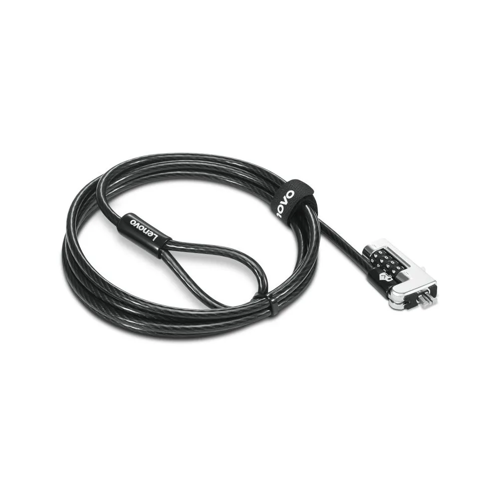 Linka zabezpieczająca Lenovo NanoSaver Combination Cable Lock 4XE1F30277 - 1,8 m