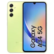 Smartfon Samsung Galaxy A34 5G SM-A346BLGAEUE, Dimensity 1080, 6,6" 2340x1080, 128GB, 6GB, 5G, Zielony, 48+13Mpix, Android, 2CI 