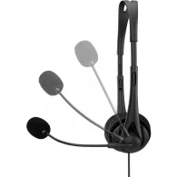 Słuchawki nauszne HP 3,5mm G2 - Czarne - 428K7AA | Sklep ITnes.pl - IT for BUSINESS