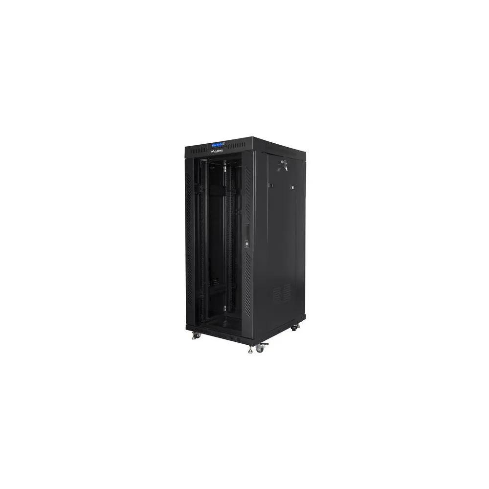 Szafa rack 19" 27U Lanberg FF01-6827-12BL, 600 x 1461 x 800 mm | Sklep ITnes.pl, IT for BUSINESS