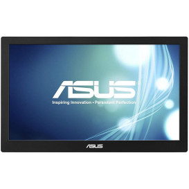 Monitor ASUS MB168B 90LM00I0-B01170 - 15,6"/1366x768 (HD)/60Hz/TN/11 ms/pivot/Czarno-srebrny
