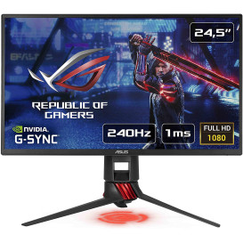 Monitor ASUS XG258Q 90LM03U0-B01370 - 24,5"/1920x1080 (Full HD)/240Hz/TN/G-Sync/1 ms/pivot/Czarny