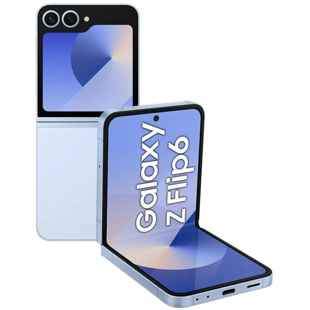 Smartfon Samsung Galaxy Z Flip6 SM-F741BLBGEUE, Snapdragon 8 Gen 3, 6,7" 2640x1080, 256GB, 12GB, 5G, Niebieski, 50+10Mpix, Andro Smartfon Samsung Galaxy Z Flip6 SM-F741BLBGEUE, Snapdragon 8 Gen 3, 6,7" 2640x1080, 256GB, 12GB, 5G, Niebieski, 50+10Mpix, Andro