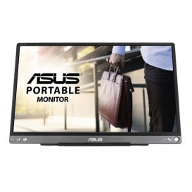 Monitor ASUS ZenScreen Go MB16AP 90LM0381-B02170 - 15,6"/1920x1080 (Full HD)/60Hz/IPS/5 ms/pivot/USB-C/Czarno-srebrny