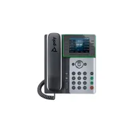 Telefon IP Poly Edge E350 IP Phone and PoE-enabled 82M89AA