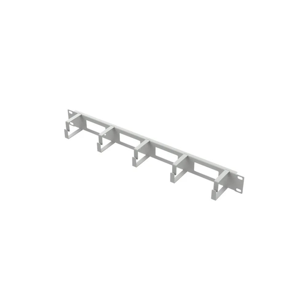 Organizer kabli 19" Netrack 119-001-010-008 - 1U, szary