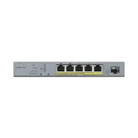 Switch zarządzalny Zyxel GS1350-6HP-EU0101F, 5x 1000Mbps, 1x SFP 1Gbps, POE Long Range 60W | Sklep ITnes.pl, IT for BUSINESS
