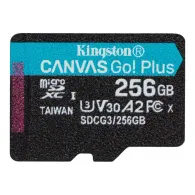 Pamięć Kingston 256GB microSDXC Canvas Go Plus 170R A2 U3 V30 - SDCG3/