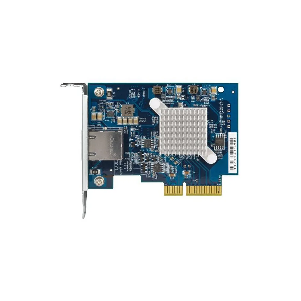 Karta sieciowa QNAP QXG-5G1T-111C, 1 x 1 NBASE-T (RJ45), PCIe Gen 3.0 x1, 5Gb|s, 2,5Gb|s, 1Gb|s, 100Mb|s | Sklep ITnes.pl, IT fo