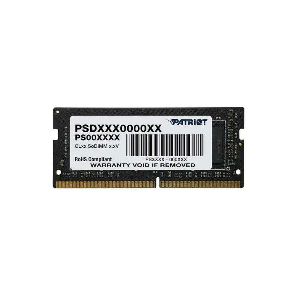 Pamięć RAM 1x8GB SO-DIMM DDR4 Patriot PSD48G213381S, 2133MHz, CL15, Non-ECC, 1,2 V | Sklep ITnes.pl, IT for BUSINESS