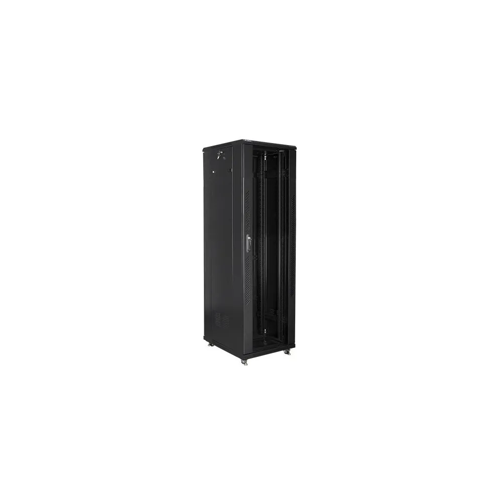 Szafa rack 19" 42U Lanberg FF01-6842-12B, 600 x 800 x 2047 mm, drzwi szklane | Sklep ITnes.pl, IT for BUSINESS Szafa rack 19" 42U Lanberg FF01-6842-12B, 600 x 800 x 2047 mm, drzwi szklane | Sklep ITnes.pl, IT for BUSINESS