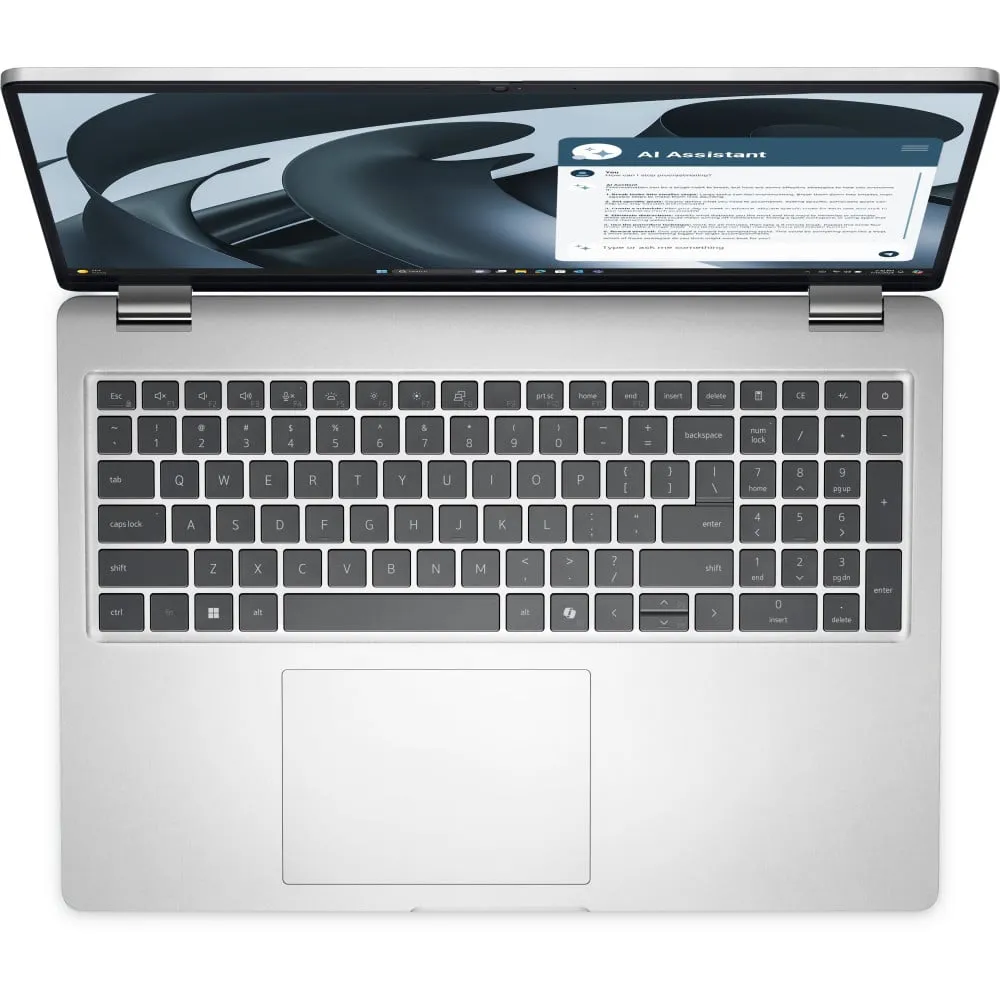 Laptop Dell Pro 16 Plus PB16255 BTO502_PB16255_EMEA - Ryzen 5 220/16" WUXGA IPS/RAM 16GB/TLC 256GB/Srebrny/Win 11 Pro/3OS ProSupport NBD