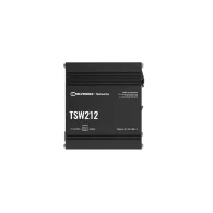 Switch przemysłowy Teltonika TSW212, zarządzalny, L2, 8x 1GbE RJ45, 2x 1GbE SFP, TSW212000000 | Sklep ITnes.pl, IT for BUSINESS