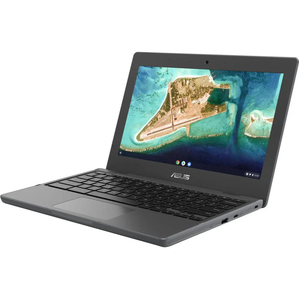 Zdjęcie produktu Laptop ASUS Chromebook CX1 CB1100 90NX03V1-M00F00 CB1100CKA-GJ0415 - Celeron N5100/11,6" HD/RAM 8GB/eMMC 64GB/Czarno-szary/ChromeOS/5OS