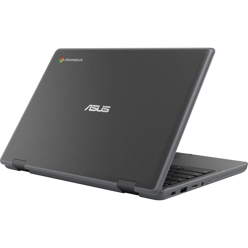 Laptop ASUS Chromebook CX1 CB1100 90NX03V1-M00F00 CB1100CKA-GJ0415 - Celeron N5100/11,6" HD/RAM 8GB/eMMC 64GB/Czarno-szary/ChromeOS/5OS - zdjęcie