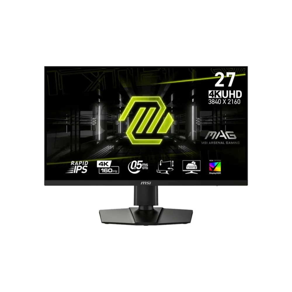 Monitor MSI MAG 274UPF E2, 27", 3840x2160 (4K), Rapid IPS, FreeSync, 0,5 ms, pivot, Czarny | Sklep ITnes.pl, IT for BUSINESS Monitor MSI MAG 274UPF E2, 27", 3840x2160 (4K), Rapid IPS, FreeSync, 0,5 ms, pivot, Czarny | Sklep ITnes.pl, IT for BUSINESS