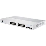 Switch zarządzalny Cisco CBS250-24FP-4G-EU, 24x 100|1000Mbps, 4x 1Gbps SFP, POE+ 370W | Sklep ITnes.pl, IT for BUSINESS