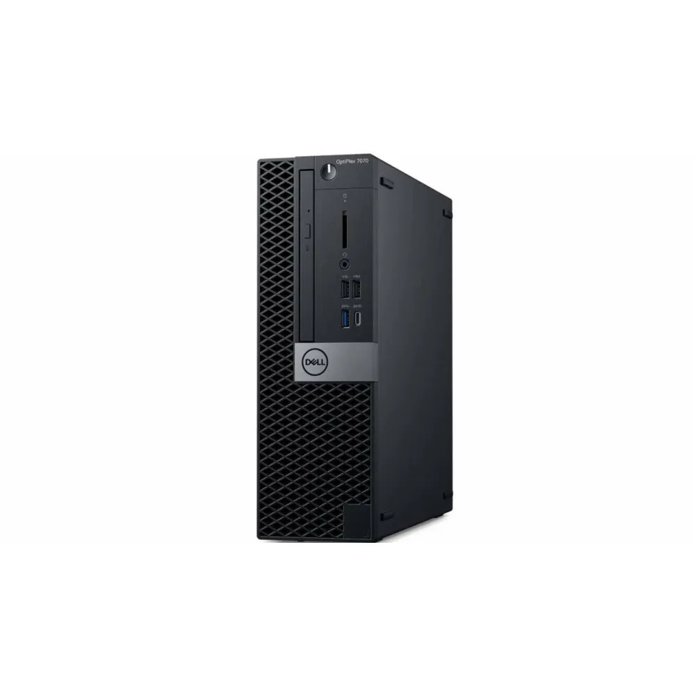 Zdjęcie produktu Komputer Dell Optiplex 7070 N011O7070SFF - SFF/i7-9700/RAM 8GB/SSD 256GB/DVD/Windows 10 Pro/3 lata On-Site
