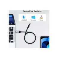 Unitek Kabel Ethernet USB C RJ-45 LAN, przewód sieciowy, 3m C18148AGY01-3M | Sklep ITnes.pl, IT for BUSINESS