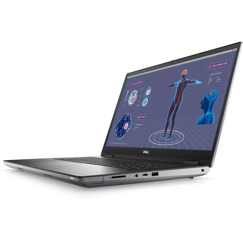 Zdjęcie produktu Laptop Dell Precision 7780 N008P7780EMEA_VP - i9-13950HX/17" FHD IPS/RAM 32GB/SSD 1TB/RTX 3500 Ada/Szary/Windows 11 Pro/3OS