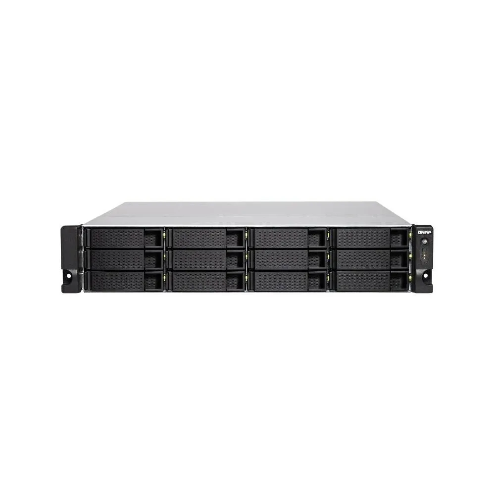 Serwer NAS QNAP Rack TS-H1277XU-RP-3700X-0J2, Rack (2U), Ryzen 7 3700X, 32GB RAM, 96TB, 12 wnęk, hot-swap | Sklep ITnes.pl, IT for BUSINESS
