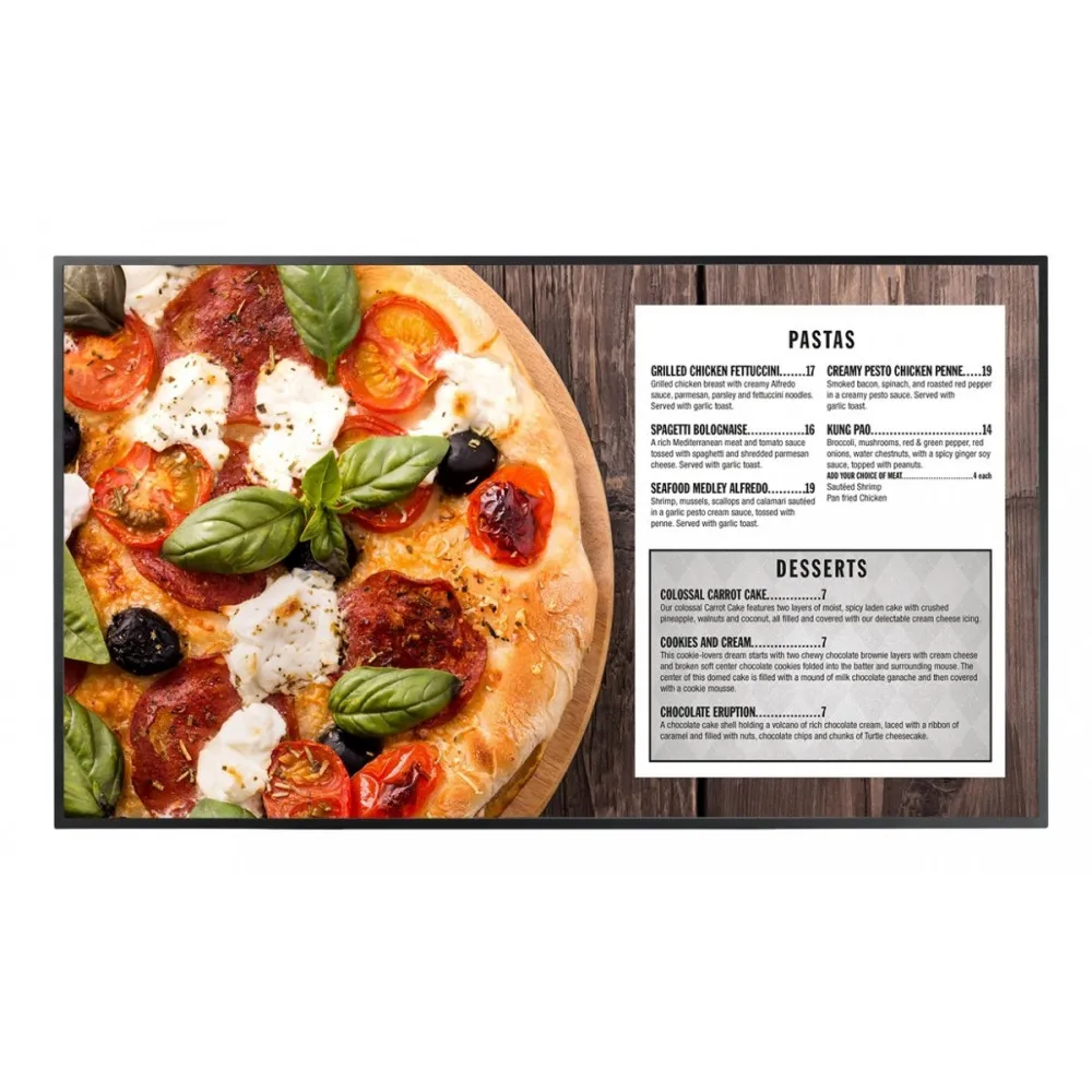 Monitor AG Neovo QM-55, 54,6", 3840x2160 (4K), 85Hz, MVA, 5 ms, Czarny | Sklep ITnes.pl, IT for BUSINESS