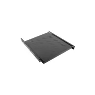 Półka do szaf 19" Lanberg AK-1007-B - wysuwana, 1U, udźwig do 60kg, tylko do szafy stojącej 19" (FF01 i FF02) o głębokości 800mm