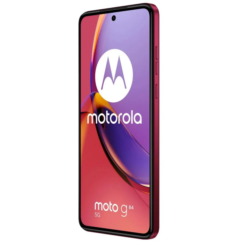 Smartfon Motorola Moto g84 PAYM0042PL - Snapdragon 695 5G/6,5" 2400x1080/256GB/RAM 8GB/5G/Czerwony/50+16Mpix/Android/2 lata CI