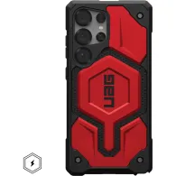 Etui ochronne na smartfon UAG Monarch Pro do Galaxy S25 Ultra 214461119494, Czarne, Czerwone | Sklep ITnes.pl, IT for BUSINESS