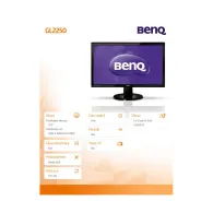 Monitor Benq GL2250 9H.L6VLA.DPE, 21,5", 1920x1080 (FHD), TN, 5 ms, Czarny | Sklep ITnes.pl, IT for BUSINESS