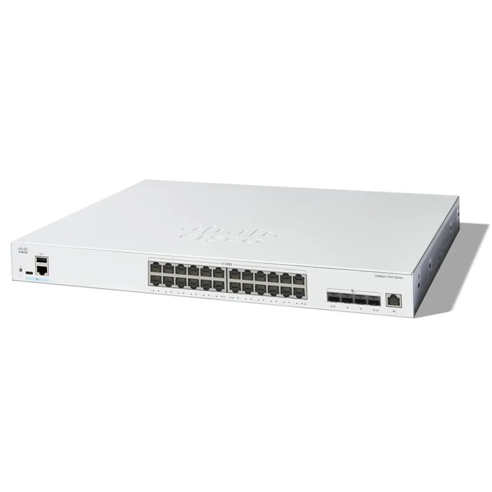 Switch zarządzalny Cisco Catalyst C1300-24XT, 20x 10GbE RJ45, 4x 10GbE SFP+ | Sklep ITnes.pl, IT for BUSINESS
