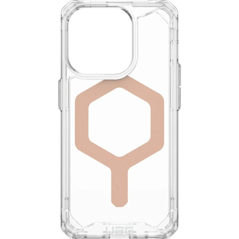 Etui ochronne na smartfon UAG Plyo do iPhone 15 Pro z MagSafe 114286114348, Przezroczyste, Różowe złoto | Sklep ITnes.pl, IT for