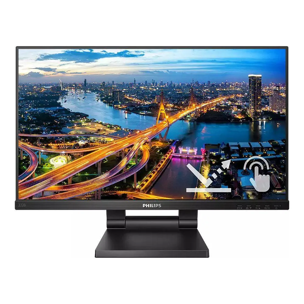 Monitor Philips 222B1TC/00, 21,5", 1920x1080 (FHD), 75Hz, IPS, 4 ms, MT, Czarny | Sklep ITnes.pl, IT for BUSINESS