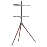 Stojak podłogowy na monitor Techly 45-65" 8051128105209 - Drewno/32 kg/Czarny/Brązowy | Sklep ITnes.pl - IT for BUSINESS