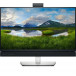 Monitor Dell Video Conferencing C2722DE 210-AYLV - 27"/2560x1440 (QHD)/60Hz/IPS/5 ms/pivot/kamera/USB-C/Czarno-srebrny