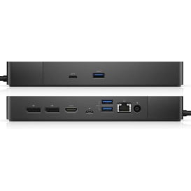 Stacja dokująca Dell Dock WD19S USB-C 210-AZBX - 130 W/3 x USB 3.0/2 x USB-C/1 x HDMI/2 x DP/1 x Gigabit Ethernet/Czarna