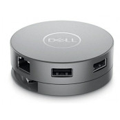 Stacja dokująca Dell USB-C Mobile Adapter DA310 470-AEUP - Kolor srebrny - zdjęcie 3