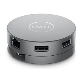 Replikator portów Dell USB-C Mobile Adapter DA310 470-AEUP - 2 x USB-A 3.2, 1 x USB-C 3.1, 1 x HDMI, 1x VGA, 1 x DP, 1 x RJ-45 - zdjęcie 3