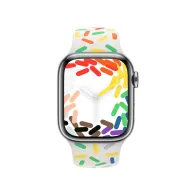 Pasek sportowy Apple Pride Edition MUQ23ZM/A - 41 mm, M|L, Wielokolorowy