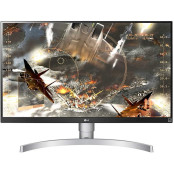 Monitor LG 27UL650-W - 27", 3840x2160 (4K), 61Hz, IPS, FreeSync, HDR, 5 ms, pivot, Biały - zdjęcie 6