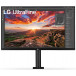 Monitor LG 32UN880-B - 32"/3840x2160 (4K)/61Hz/IPS/FreeSync/5 ms/pivot/USB-C/Czarny