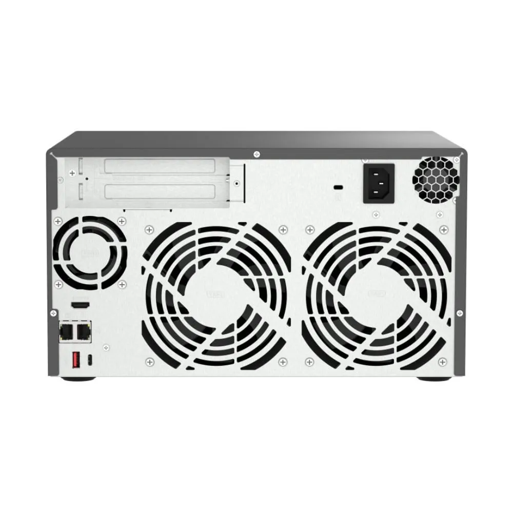 Serwer NAS QNAP Tower TVS-H874X-I9-KF - Tower/Intel Core i9/64 GB RAM/8 wnęk/2 x M.2/hot-swap/5 lat Carry-in - zdjęcie