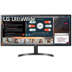 Monitor LG 34WL50S-B - 34", 2560x1080, 75Hz, 21:9, IPS, FreeSync, 5 ms, Czarny - zdjęcie 5
