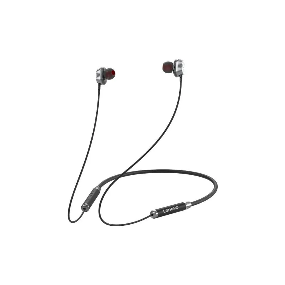 Słuchawki douszne Lenovo Bluetooth HE08 HE08BLA - Czarne | Sklep ITnes.pl - IT for BUSINESS