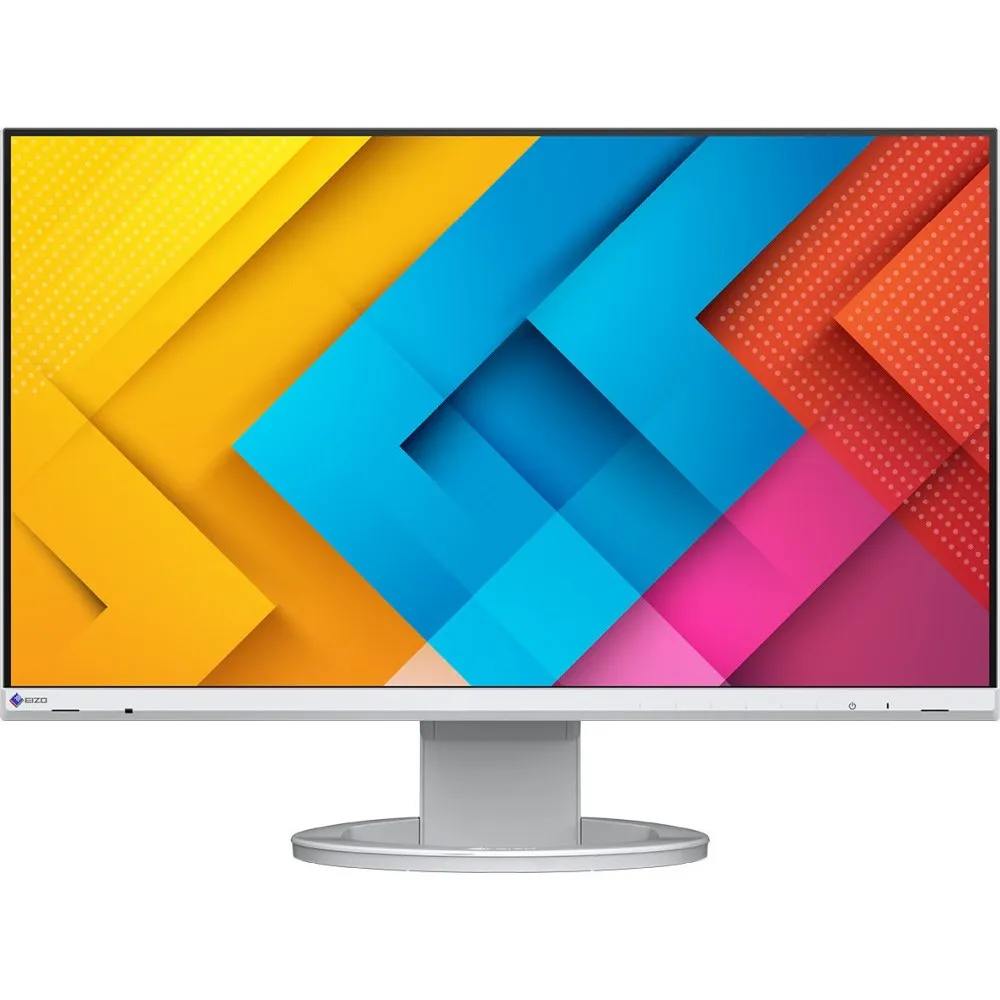 Monitor EIZO FlexScan EV2490-WT, 23,8", 1920x1080 (FHD), 60Hz, IPS, 5 ms, pivot, USB-C, Czarno-biały | Sklep ITnes.pl, IT for BU